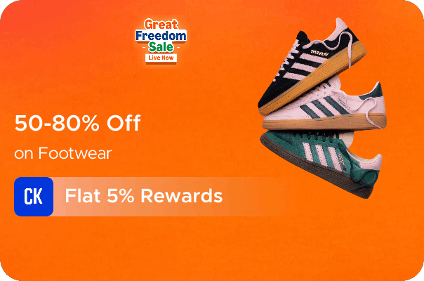 Amazon: 50-80% Off on Footwear + Flat 5% Rewards
