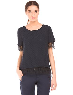 Arrow Woman Lace Reversible Top Arrow Woman Lace Reversible Top