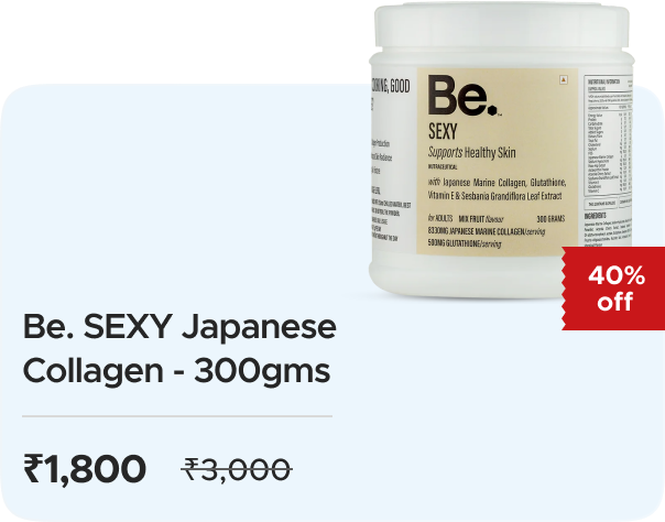 Be: Buy Be. SEXY Japanese Collagen - 300gms worth Rs 3000 at Rs 1800