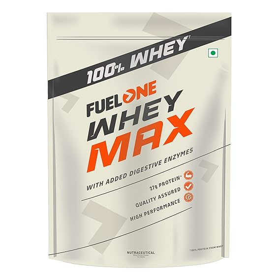Fuelone Whey Protein Max Pouch Pack, Chocolate