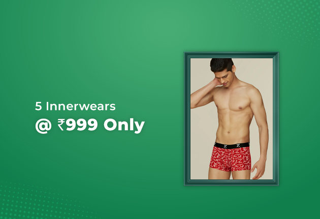 5 Innerwears @ Rs 999