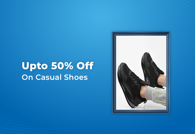 Upto 50% Off On Casual Shoes