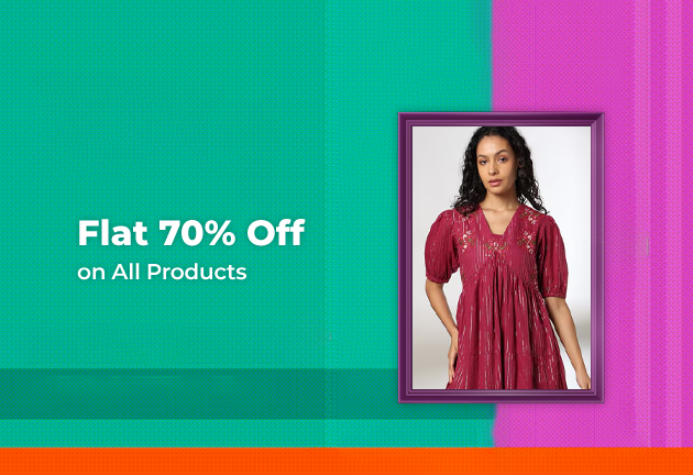 Flat 70% Off on All Products