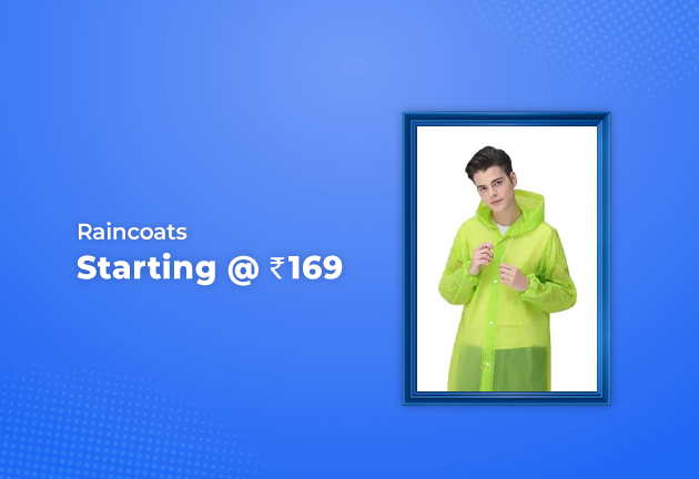 Raincoats Starting @ Rs 169