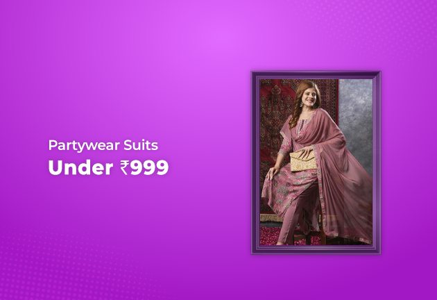 Partywear Suits Under Rs 999