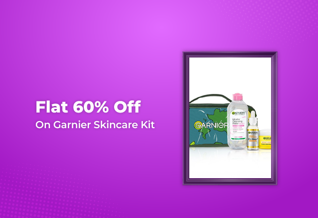 Flat 60% Off On Garnier Skincare Kit
