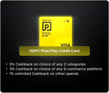 With this card, you can earn up to 5% cashback* on different brands, flexible billing, and seamless control via PayZapp
