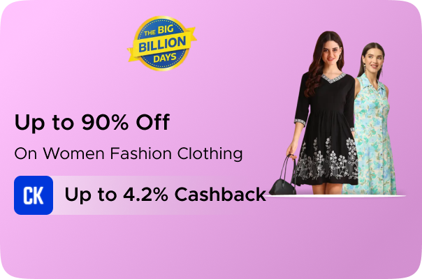 Flipkart: Upto 90% Off on Women Fashion Clothing + U
