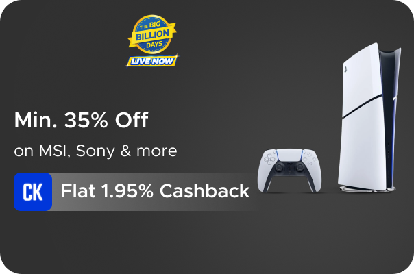 Min 35% Off on MSI, Asus & more + Flat 1.95% Cashback