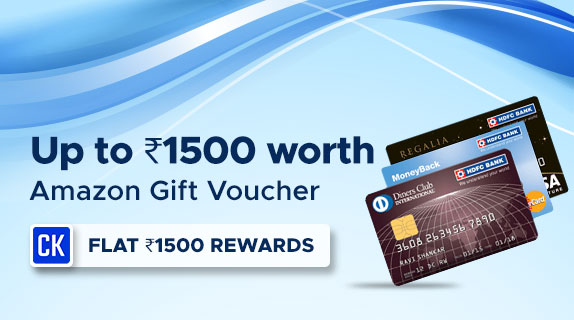 HDFC Bank Credit Cards: Earn Flat Rs 1500 CashKaro Rewards on Card Disbursal