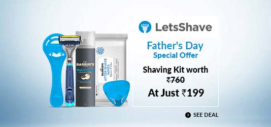 LetsShave Offers Today