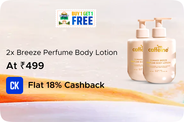 mCaffeine: Buy 2 X Breeze Perfume Body Lotion worth 