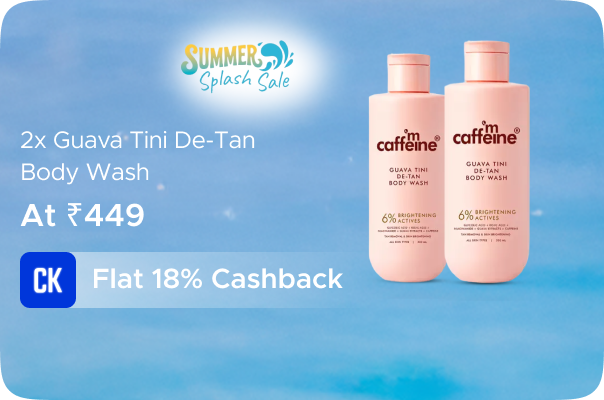 mCaffeine: Buy 2 X Guava Tini De-Tan Body Wash - 300