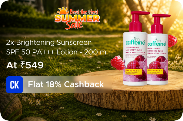 mCaffeine: Buy 2 X Brightening Sunscreen SPF 50 PA++