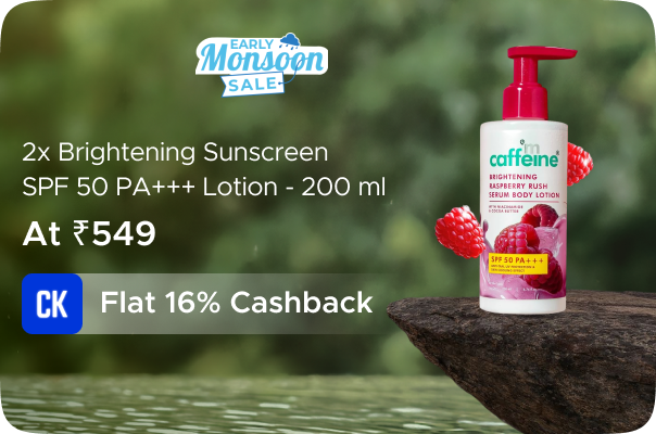 mCaffeine: Buy 2 X Brightening Sunscreen SPF 50 PA++
