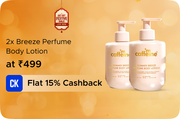 mCaffeine: Buy 2 X Breeze Perfume Body Lotion worth 