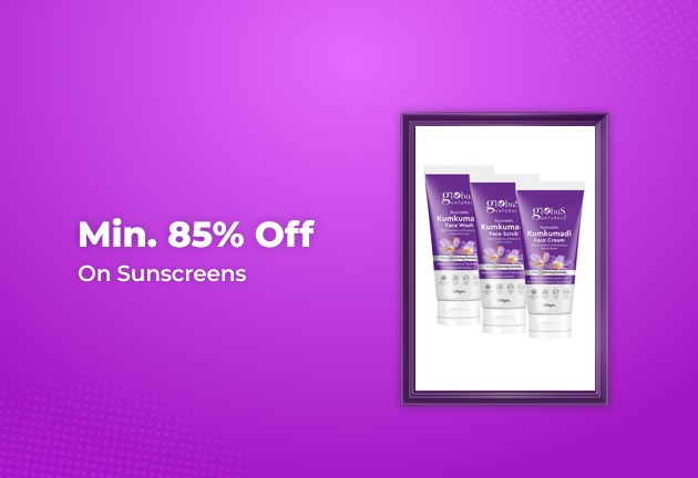 Upto 85% Off On Sunscreens