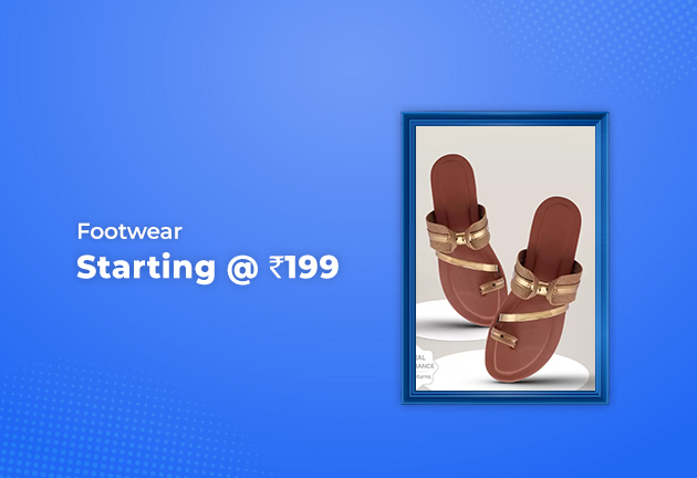 Footwear Starting @ Rs 199