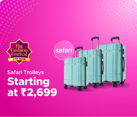Safari Trolleys Starting at Rs 2699