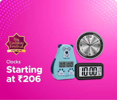 Clocks Starting at Rs 206