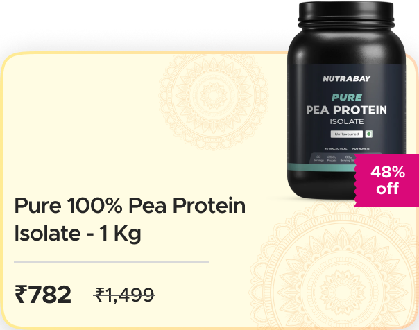 Nutrabay: Buy Nutrabay Pure 100% Pea Protein Isolate