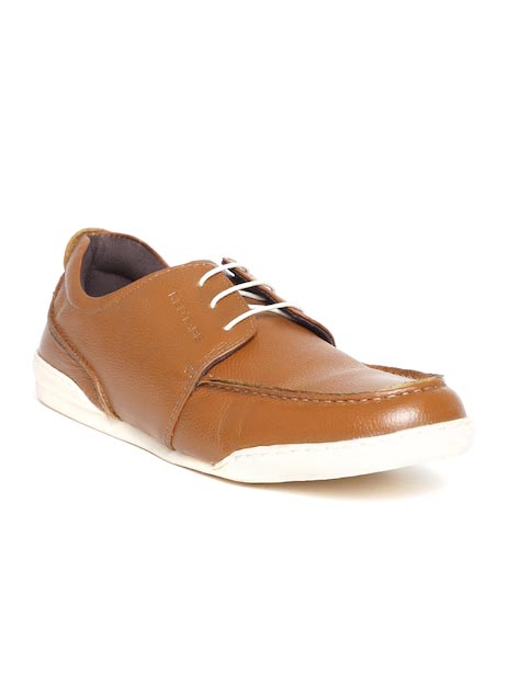 Red Tape Men Tan Brown Solid Leather Derbys Red Tape Men Tan Brown Solid Leather Derbys