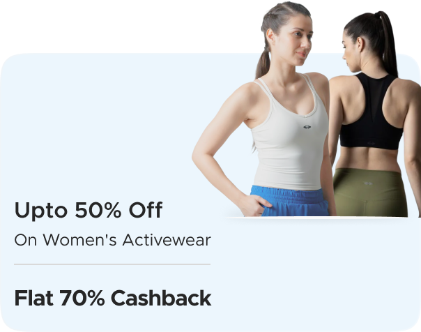 Strch: Upto 50% Off on Women's Activewear + Flat 70% CashKaro Cashback