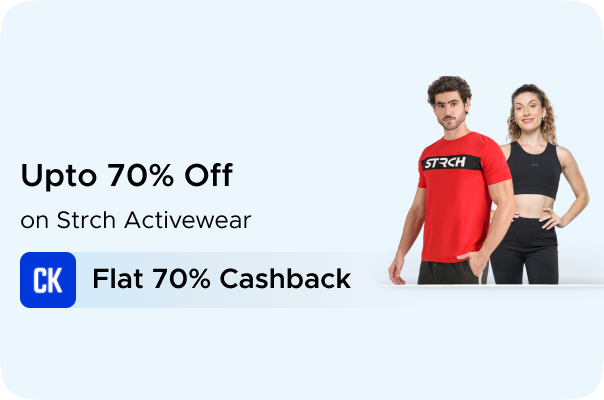 Strch: Upto 70% Off on Strch Activewear + Flat 70% C Strch: Upto 70% Off on Strch Activewear + Flat 70% C