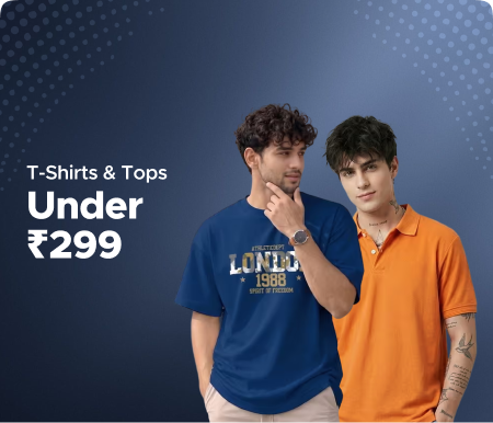 T-Shirts & Tops Under Rs 299