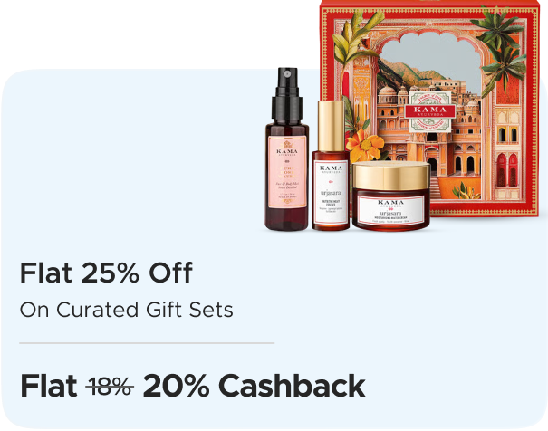 Kama Ayurveda : Flat 25% Off on Curated Gift Sets + 