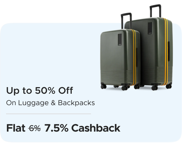 Mokobara: Upto 50% Off on Travel Accessories + Flat 7.5% CashKaro Cashback