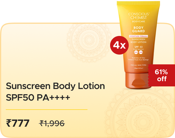 Conscious Chemist: Buy 4x Sunscreen Body Lotion| SP Conscious Chemist: Buy 4x Sunscreen Body Lotion| SP