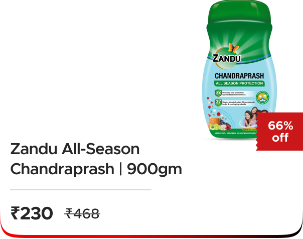 Zandu Care: Buy  Zandu All-Season Chandraprash - 900g  worth Rs 468  at just Rs. 230