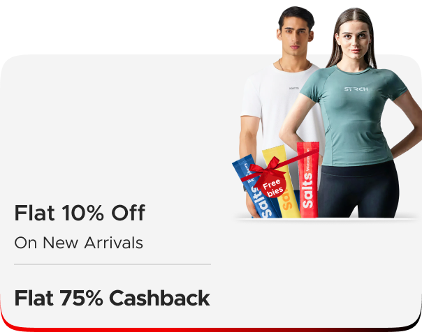 Strch: Flat 10% Off on New Arrivals + Flat 75% CashK