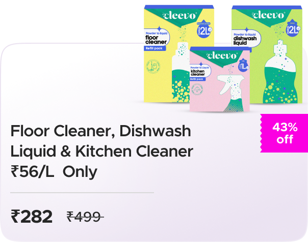 Cleevo: Buy Cleevo: All Purpose Cleaner Combo Worth ₹499 at ₹282