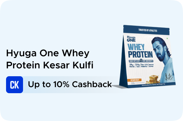 Hyugalife: Buy Hyuga One Whey Protein Kesar Kulfi Worth ₹2899 at ₹1601