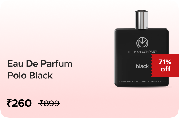 The Man Company: Buy The Man Company: Eau De Parfum Polo Black Worth ₹899 at ₹260