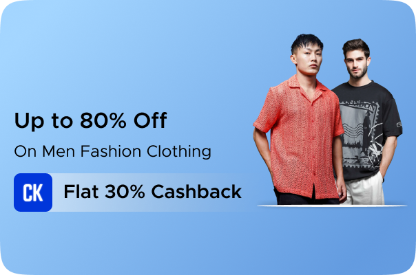 House of Koala: Upto 80% Off on Men Fashion Clothing + Flat 30% CashKaro Cashback