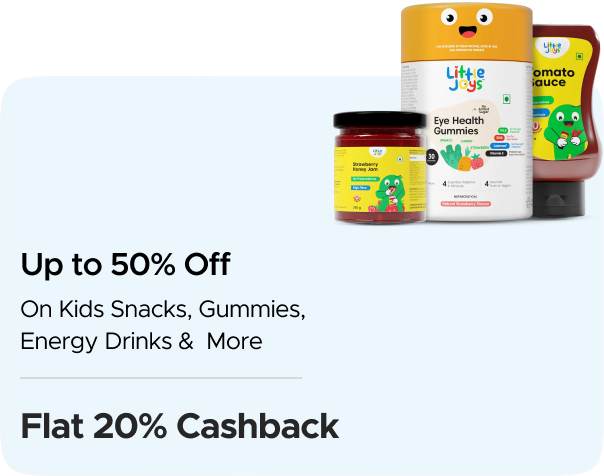 Little Joys: Upto 50% Off on Kids Snacks, Gummies & Little Joys: Upto 50% Off on Kids Snacks, Gummies &