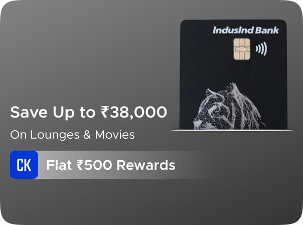 Indusind Bajaj Tiger Credit Cards: Flat Rs 500 CashKaro Rewards on card Activation