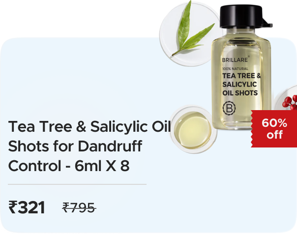 Brillare: Buy Brillare: Tea Tree Hair Oil Shots For Brillare: Buy Brillare: Tea Tree Hair Oil Shots For
