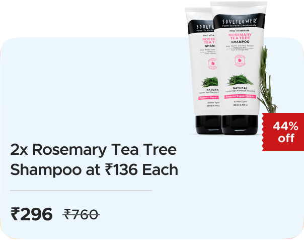 Soulflower: Buy Soulflower: Rosemary Tea Tree Shampo