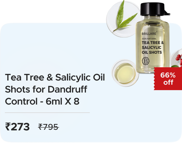 Brillare: Buy Brillare: Tea Tree Hair Oil Shots For 