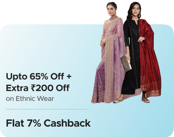 Libas: Upto 65% Off + Extra ₹200 Off on Ethnic Wear + Flat 7% CashKaro Cashback