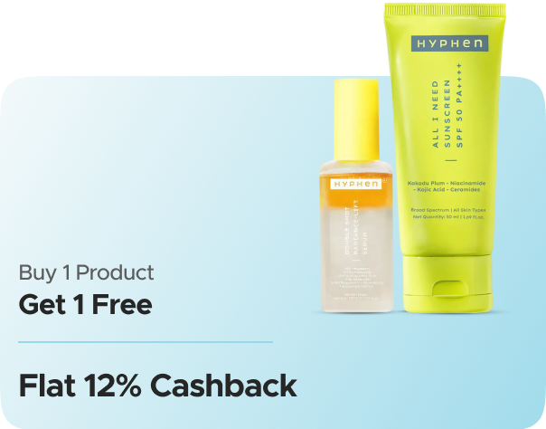 Hyphen: Buy 1 Get 1 Free + Flat 12% CashKaro Cashbac