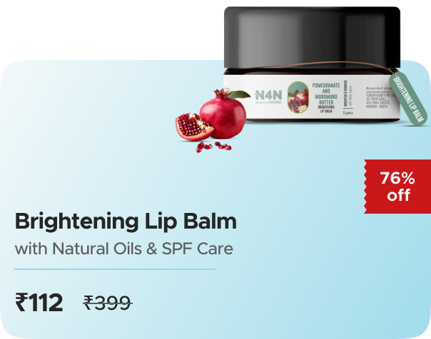 Nature 4 Nature: Buy Nature4Nature: Brightening Lip Balm Worth ₹399 at ₹112