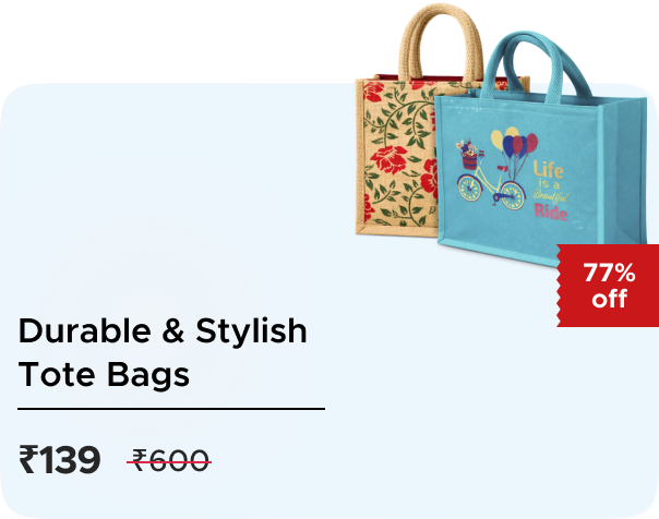 Kimti: Buy Kimti: CashKaro x Kimti Tote Bags Worth ₹600 at ₹139
