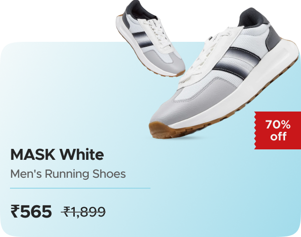 Campus Shoes: Buy Campus: MASK: WHT-D.GRY Worth ₹1899 at ₹565