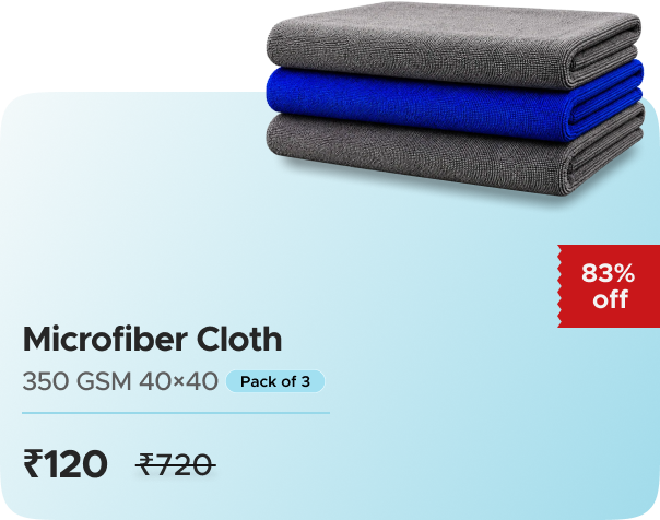 Nippon Paint FX 10: Buy Nippon Paint FX10 Luxe Microfiber Cloth 350 GSM 40×40 (Pack of 3) Worth ₹720 at ₹120