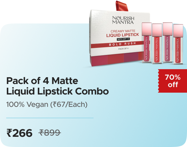 Nourish Mantra Bold Rush Creamy Matte Liquid Lipstic